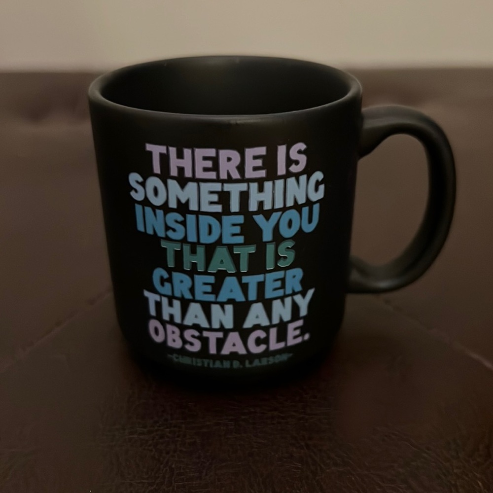 ⭐️NEW⭐️ Quotable espresso mug. 3 oz.